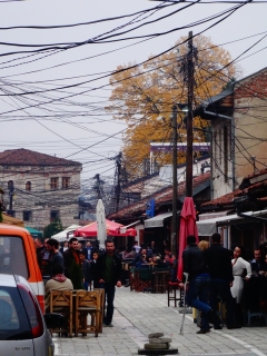 Le centre-ville de Gjakovë