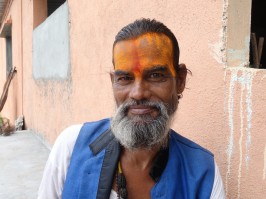 Inde - Belle barbe à Baba