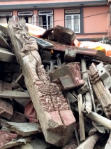 Kathmandou après le tremblement de terre