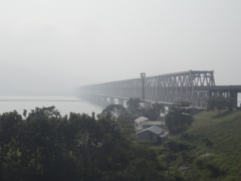 Le pont du Brahmapoutre (métallique)