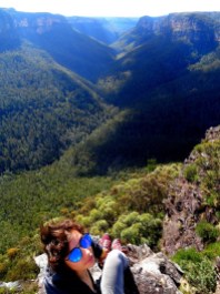 Australie :- Le grand canyon vert et bleu