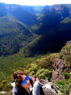 Australie :- Le grand canyon vert et bleu