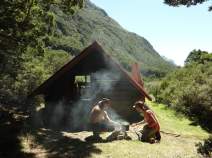 Nouvelle-Zélande - Frichti salvateur dans une cabane isolée